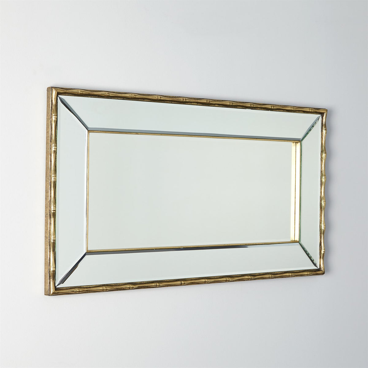 Miroir en bambou
