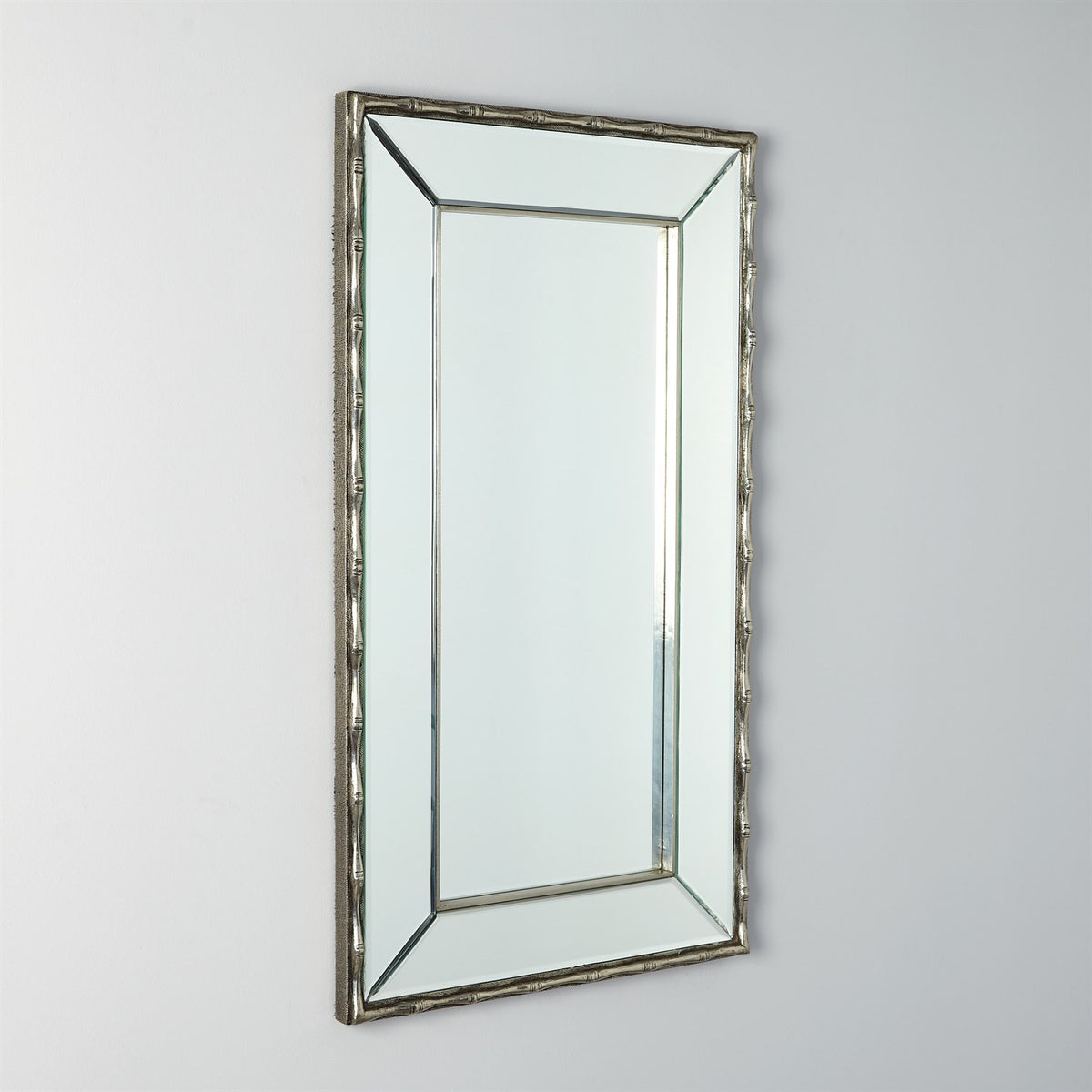 Miroir en bambou