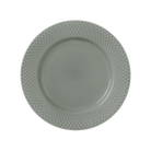 Lyngby Porcelæn 201808 Rhombe Earth Plate in Moss