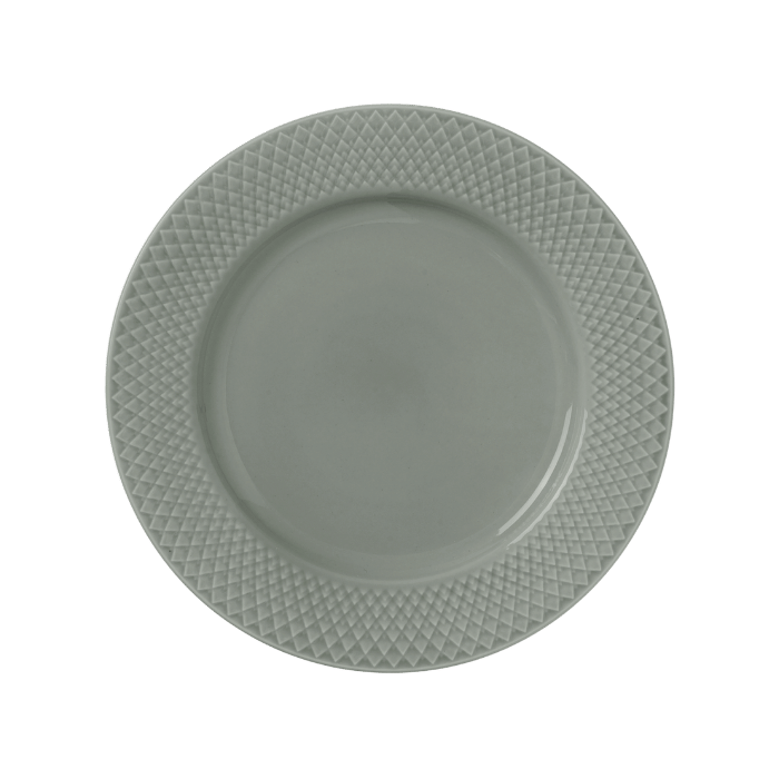 Lyngby Porcelæn 201808 Plaque de terre Rhombe en mousse