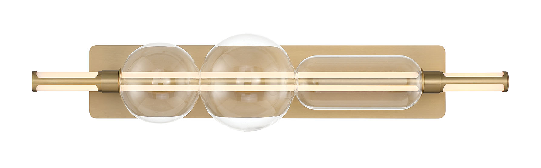 Eurofase 50050-031 Lucent 3-CCT LED Vanity in Gold