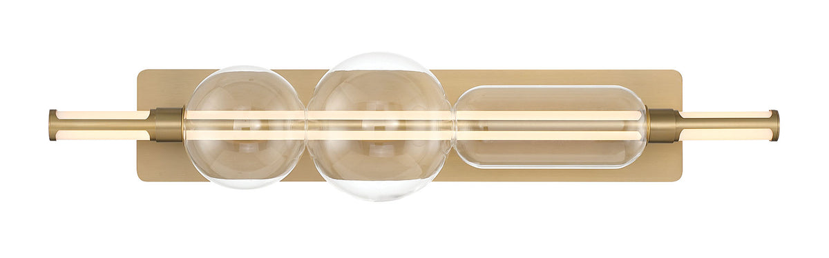 Eurofase 50050-031 Lucent 3-CCT LED Vanity in Gold