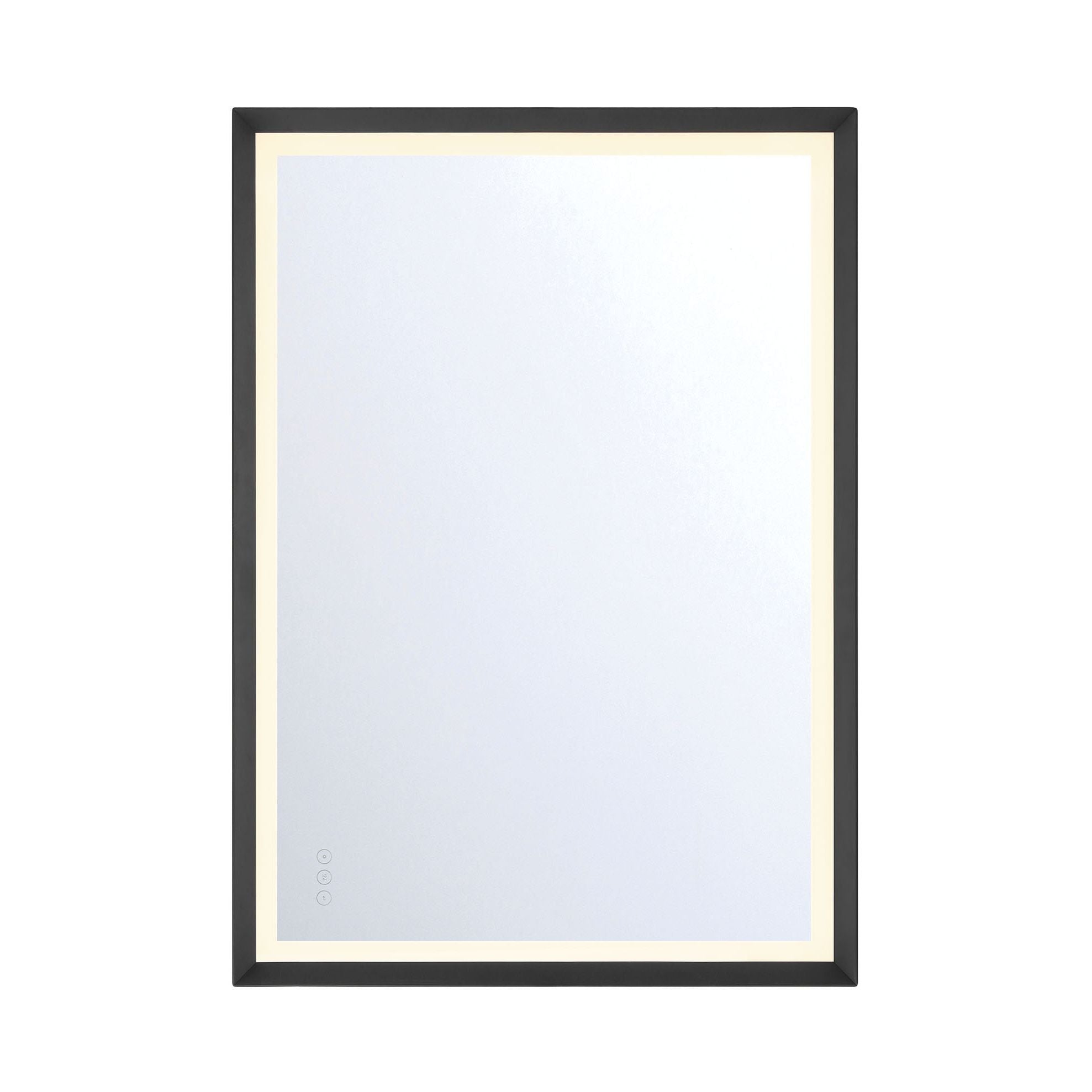 Miroir rectangulaire LED Artell Eurofase 48975-032 noir