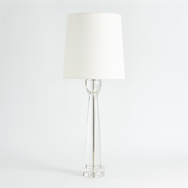 Lampe colonne en cristal moderne