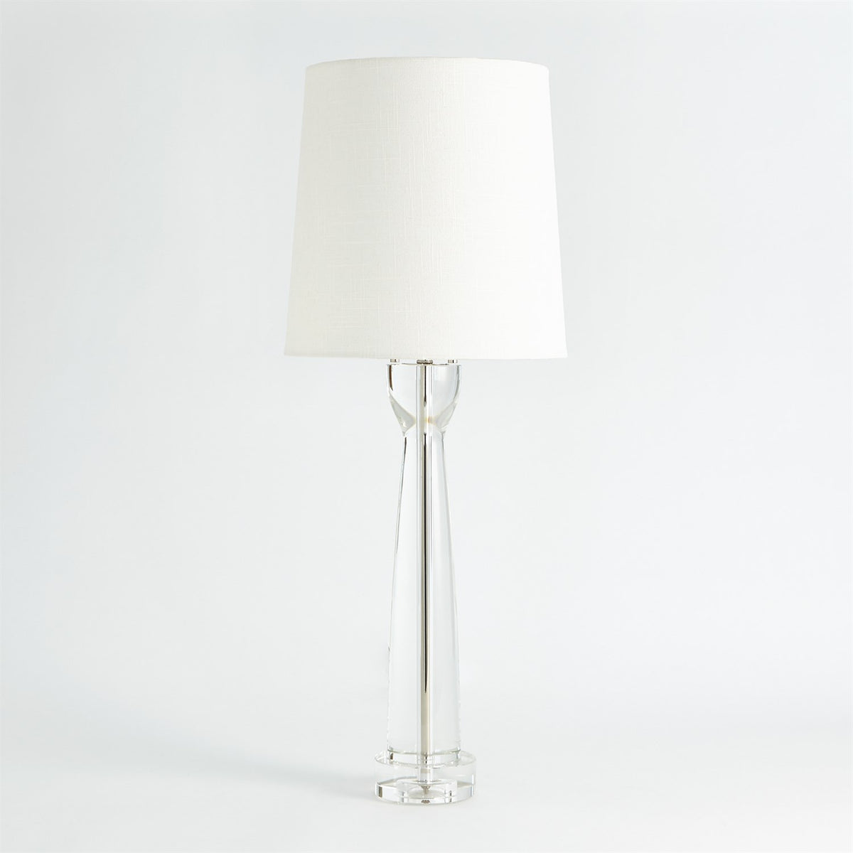 Lampe colonne en cristal moderne