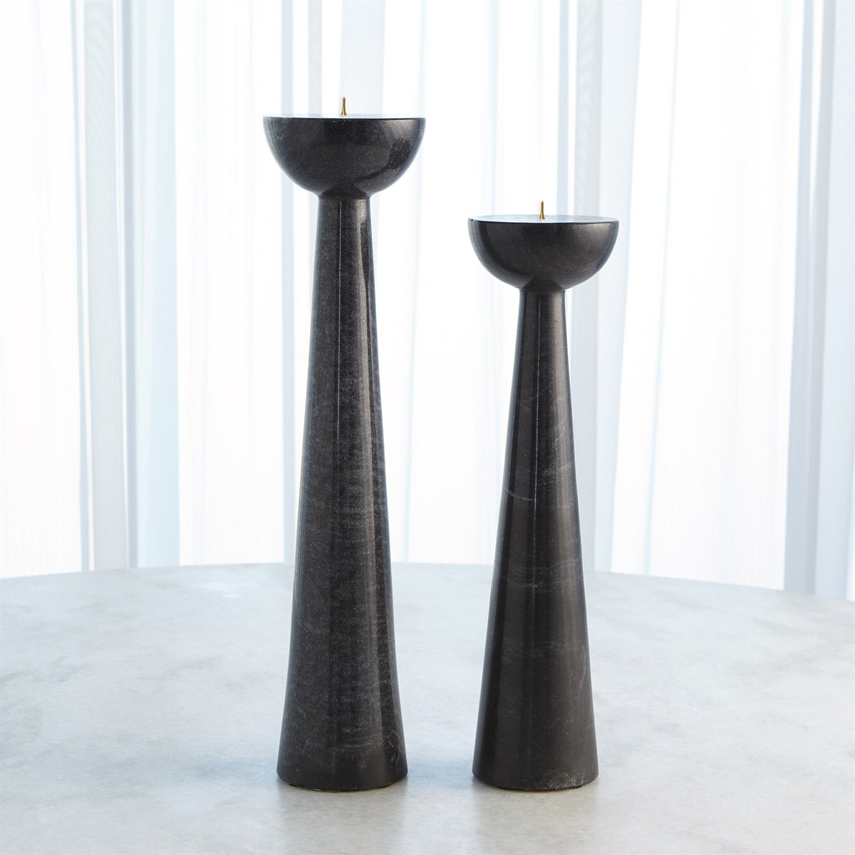 Round Top Candle Stands