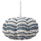 Jamie Young Company - 5CLAM-SMBL - Clamshell Chandelier - Clamshell - Blue