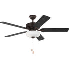 Visual Comfort Fan Collection 5LDDC52BZD Linden DC 52" LED Ceiling Fan