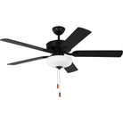 Visual Comfort Fan Collection 5LDDC52MBKD Linden DC 52" LED Ceiling Fan