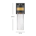 Lark 82044BK-LL Albie LED Murale en noir