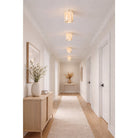 Fredrick Ramond FR41981BK Miri LED Albâtre Plafonnier en noir