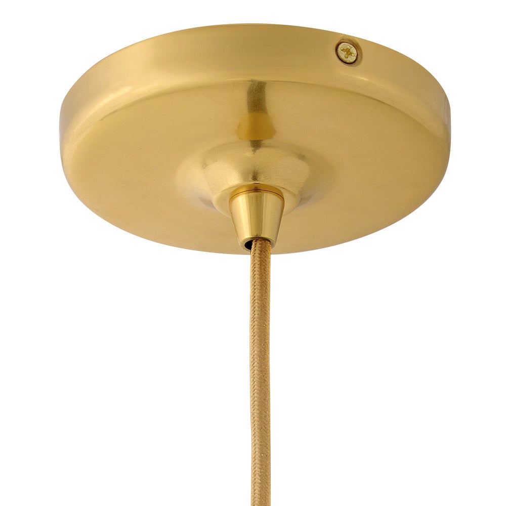 Fredrick Ramond FR46307UB Porcelaine Verity Suspension en laiton non verni