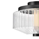 Fredrick Ramond FR41463BK Reign LED Plafonnier en noir