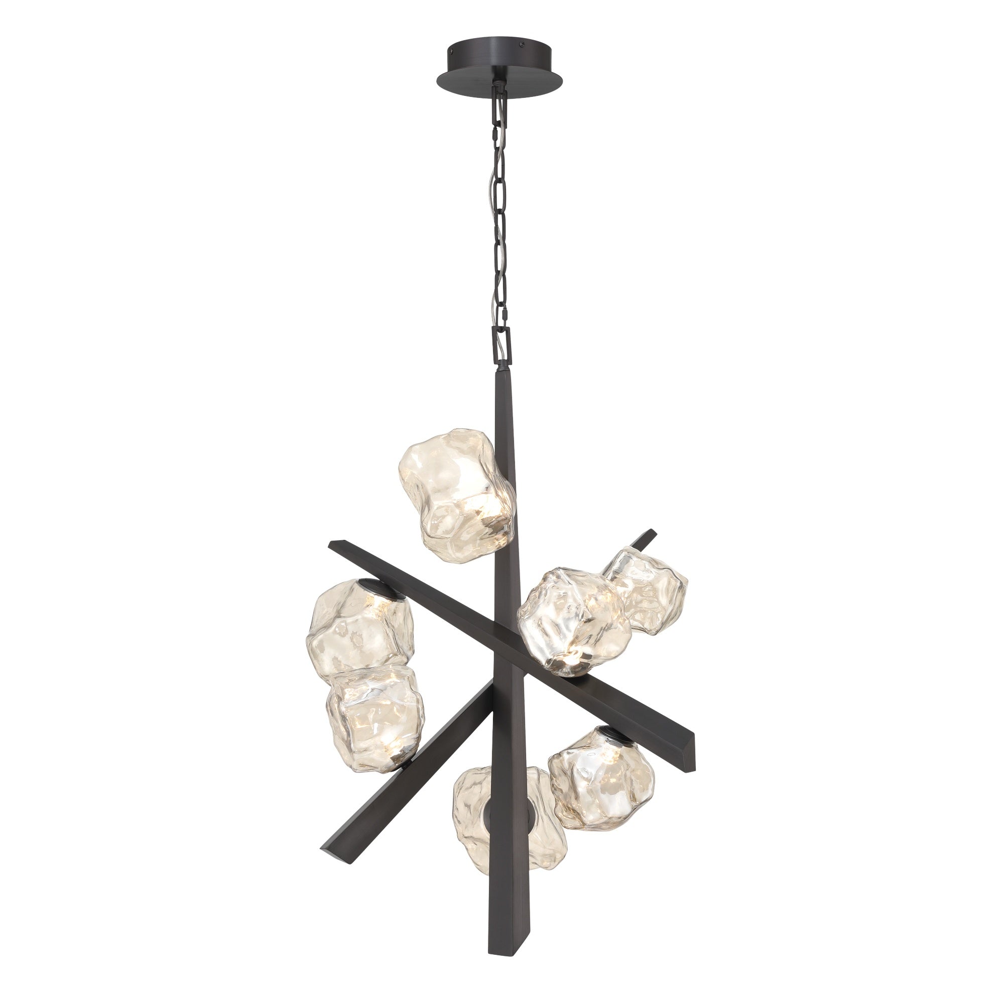 Eurofase 47234-024 Thorah LED Chandelier in Graphite