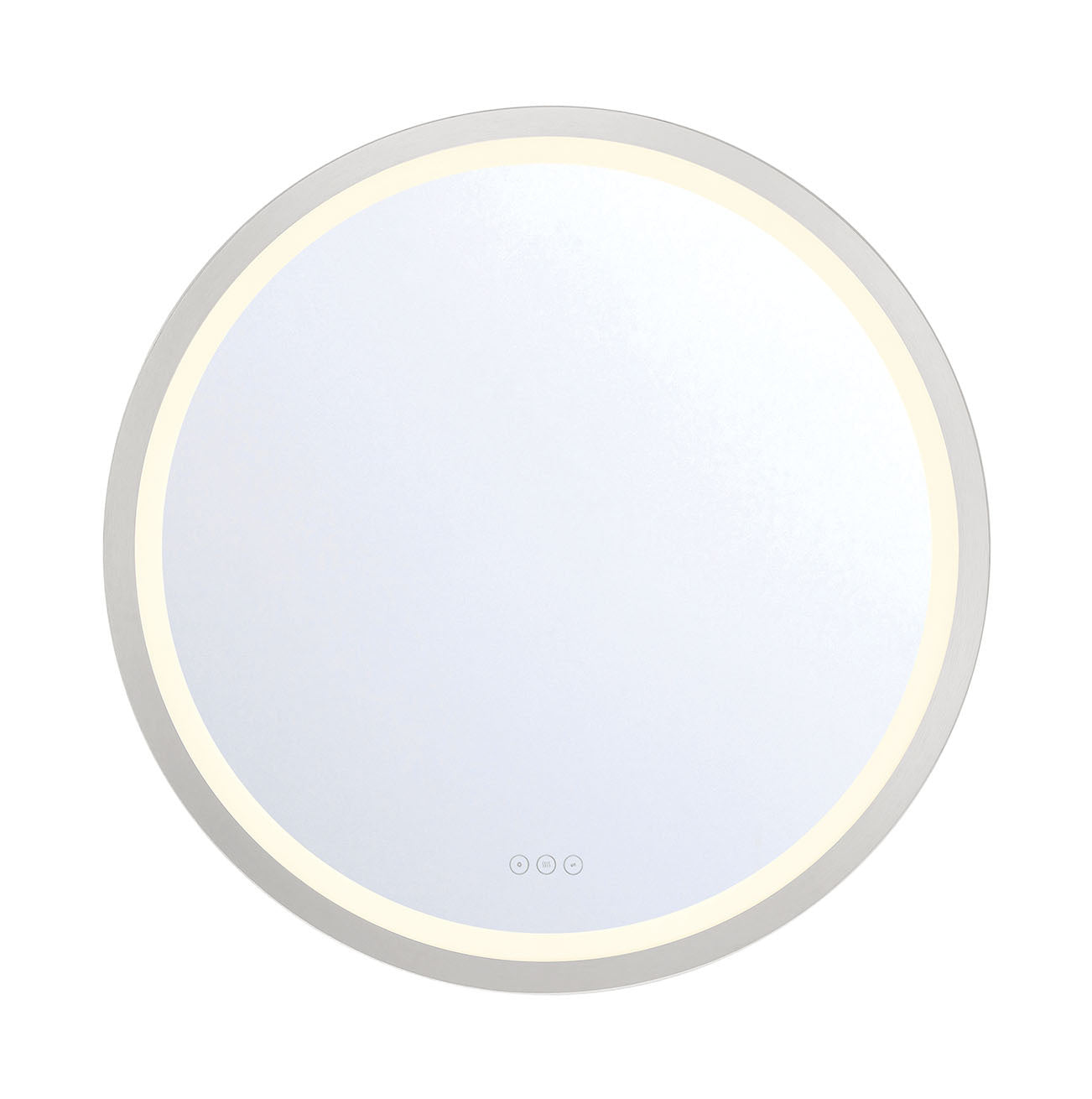 Eurofase 48976-022 Artell LED Round Mirror in Silver