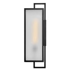 Lanterne murale Halden Lark 82075BK, noire
