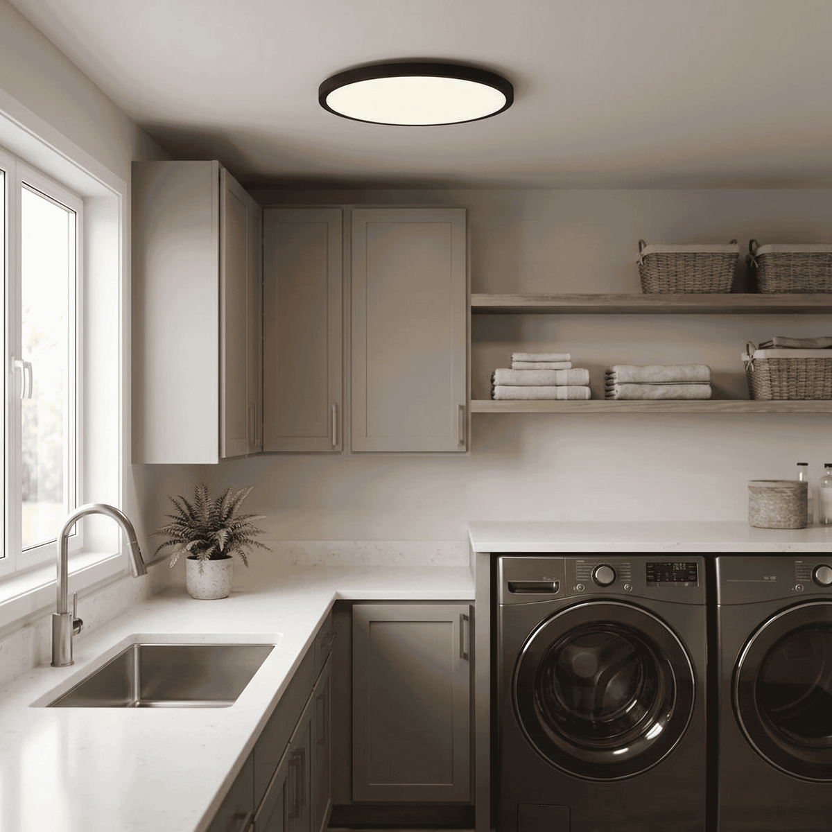 Savoy House 6-3333-20-BK LED Plafonnier en noir