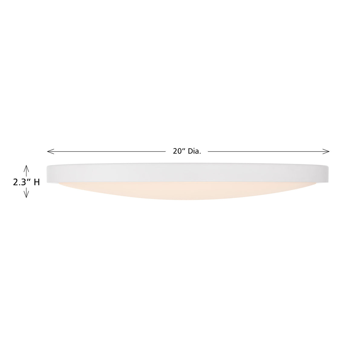 Savoy House 6-3333-20-WH LED Plafonnier en blanc