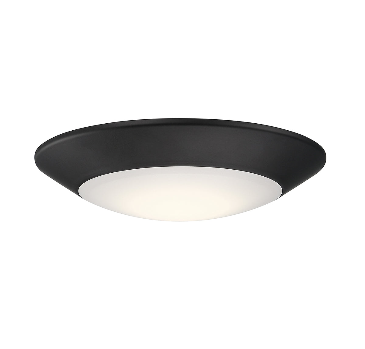 Savoy House 6-5CCT-6-BK LED 5CCT Disc Light in Matte Black