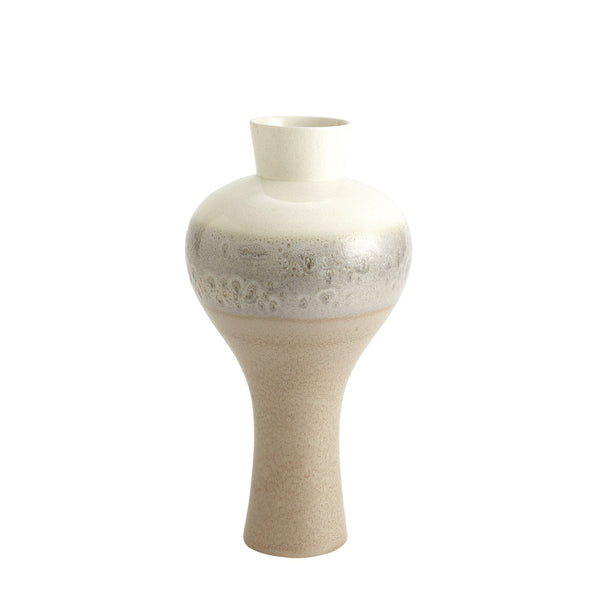 Vase gonflant Cream Rises