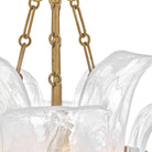 Fredrick Ramond FR46917BNG Fleur Pendant in Burnished Gold