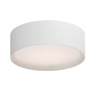 Maxim Lighting 60232WL Prime 20" LED Flush Hi-Lo Dim Sensor in White Linen