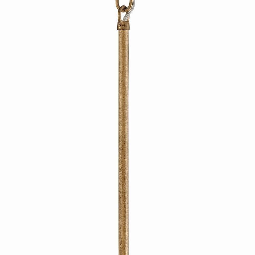 Lampe Hinkley Lighting 6030BNG, tige de 30,5 cm (12 pouces), modèle 6030, finition or bruni.