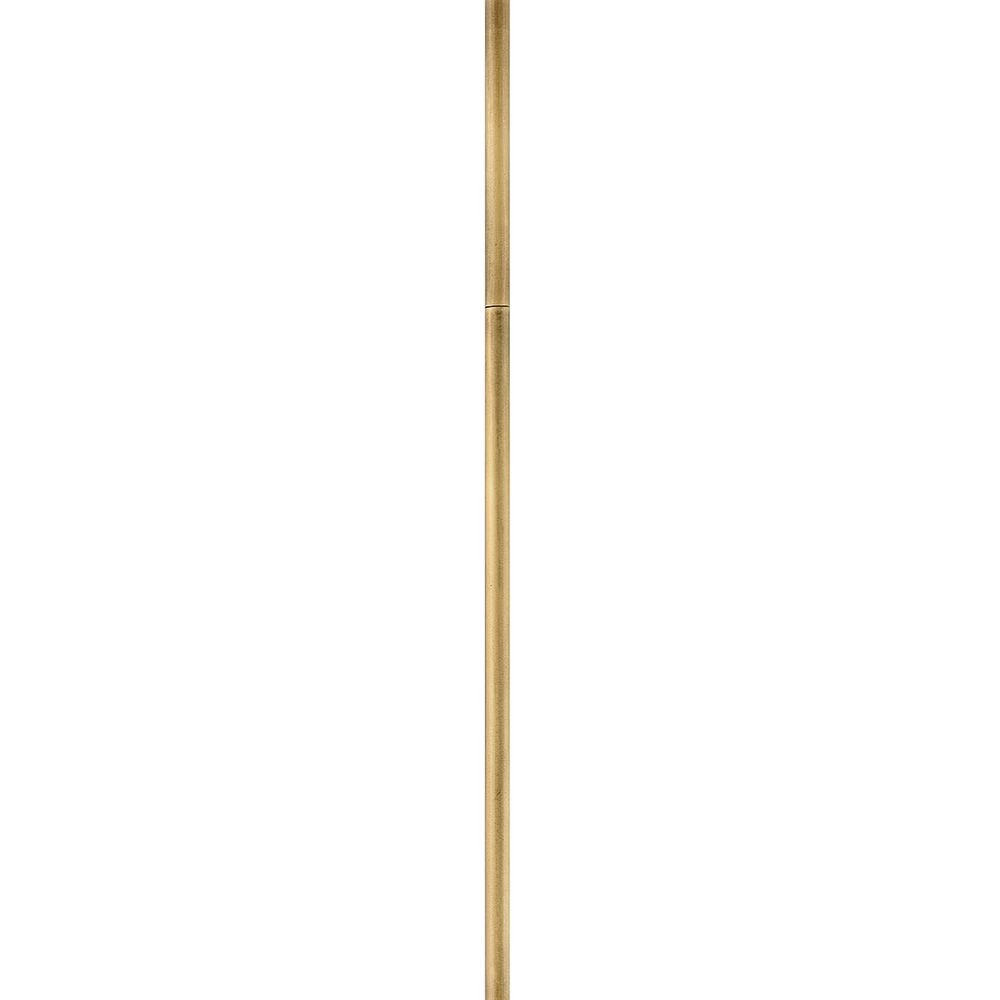 Luminaire Hinkley Lighting 60312HB, tige de 30,5 cm (12 po), modèle 60312 en laiton Heritage