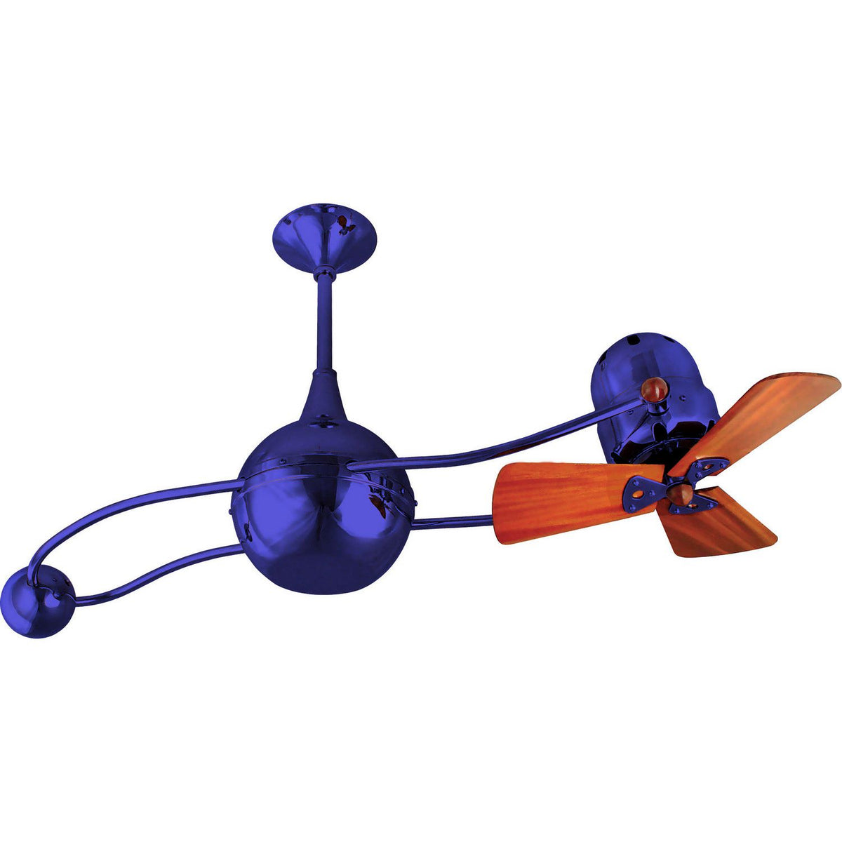 Matthews Fan Company - B2K-BLUE-WD - 40"Ceiling Fan - Brisa 2000 - Blue