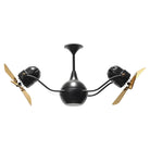 Matthews Fan Company - VB-BK-WD - 42"Ceiling Fan - Vent-Bettina - Matte Black