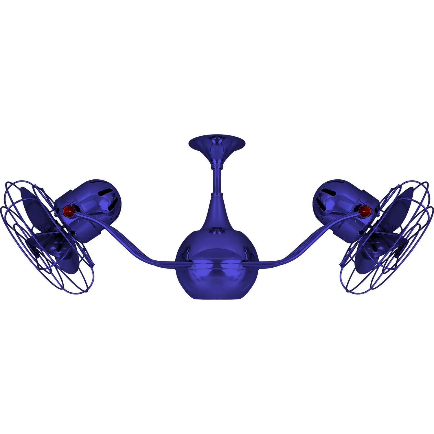 Matthews Fan Company - VB-BLUE-MTL - 42"Ceiling Fan - Vent-Bettina - Blue
