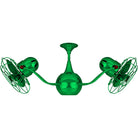 Matthews Fan Company - VB-GREEN-MTL - 42"Ceiling Fan - Vent-Bettina - Green