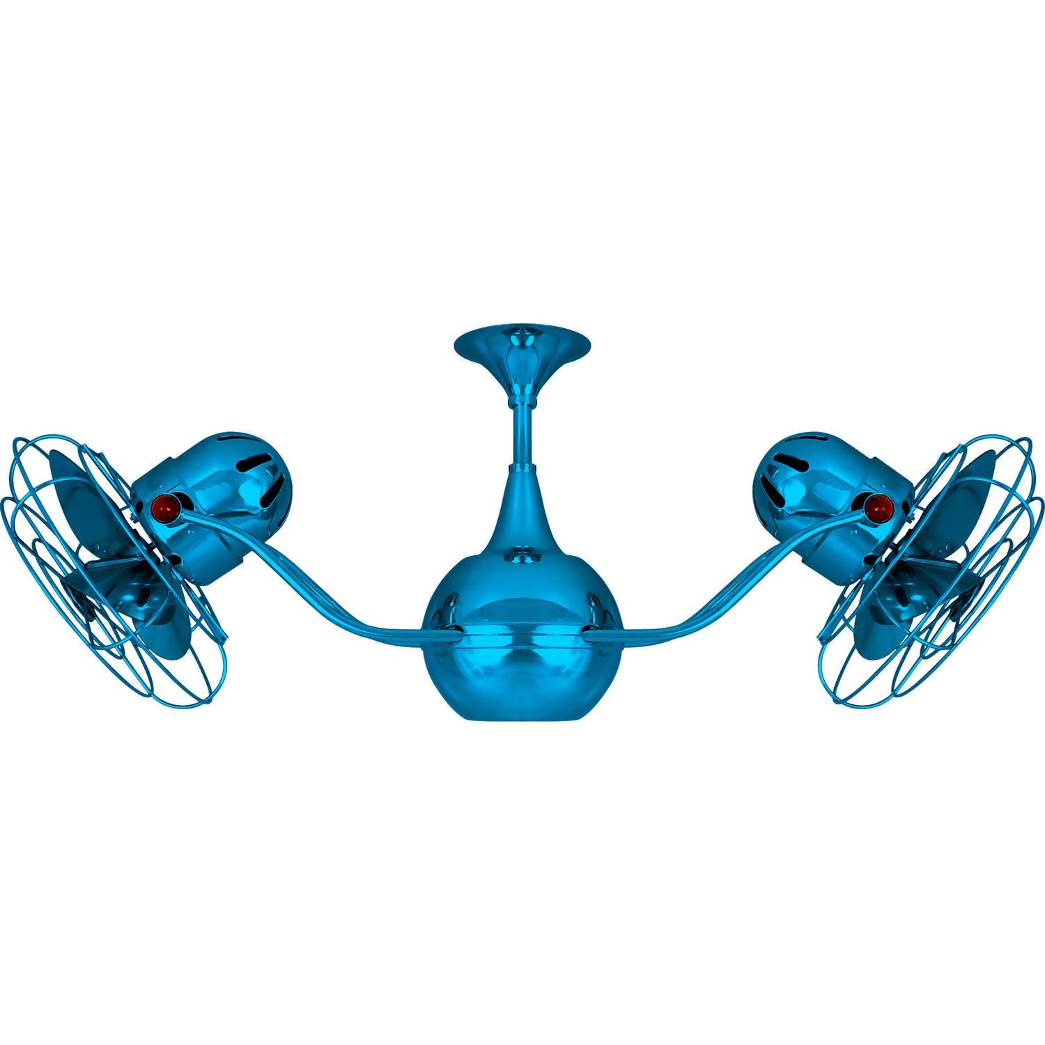 Matthews Fan Company - VB-LTBLUE-MTL - 42"Ceiling Fan - Vent-Bettina - Light Blue