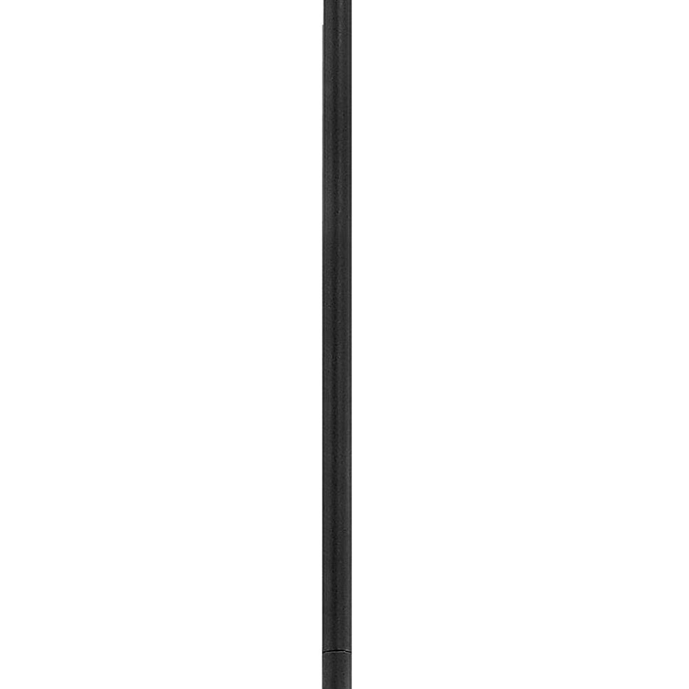Lampe Hinkley Lighting 6034BKOD, tige de 12 pouces, modèle 6034, noire