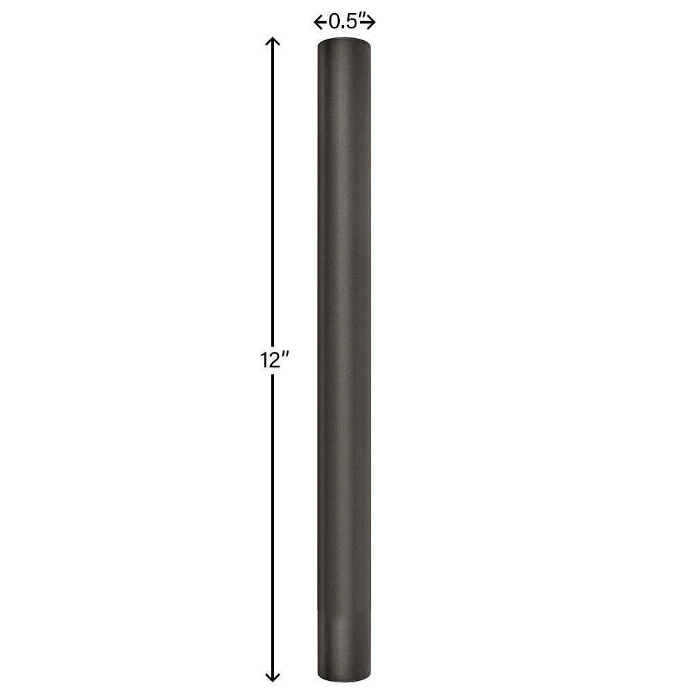 Luminaire Hinkley Lighting 6037BZ, tige de 30,5 cm (12 po), couleur bronze.