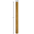 Hinkley Lighting 6037RS 12" Stem 6037 in Rustic Brass