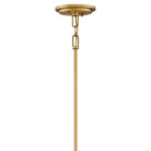 Hinkley Lighting 6037SA 12" Stem 6037 in Satin Brass