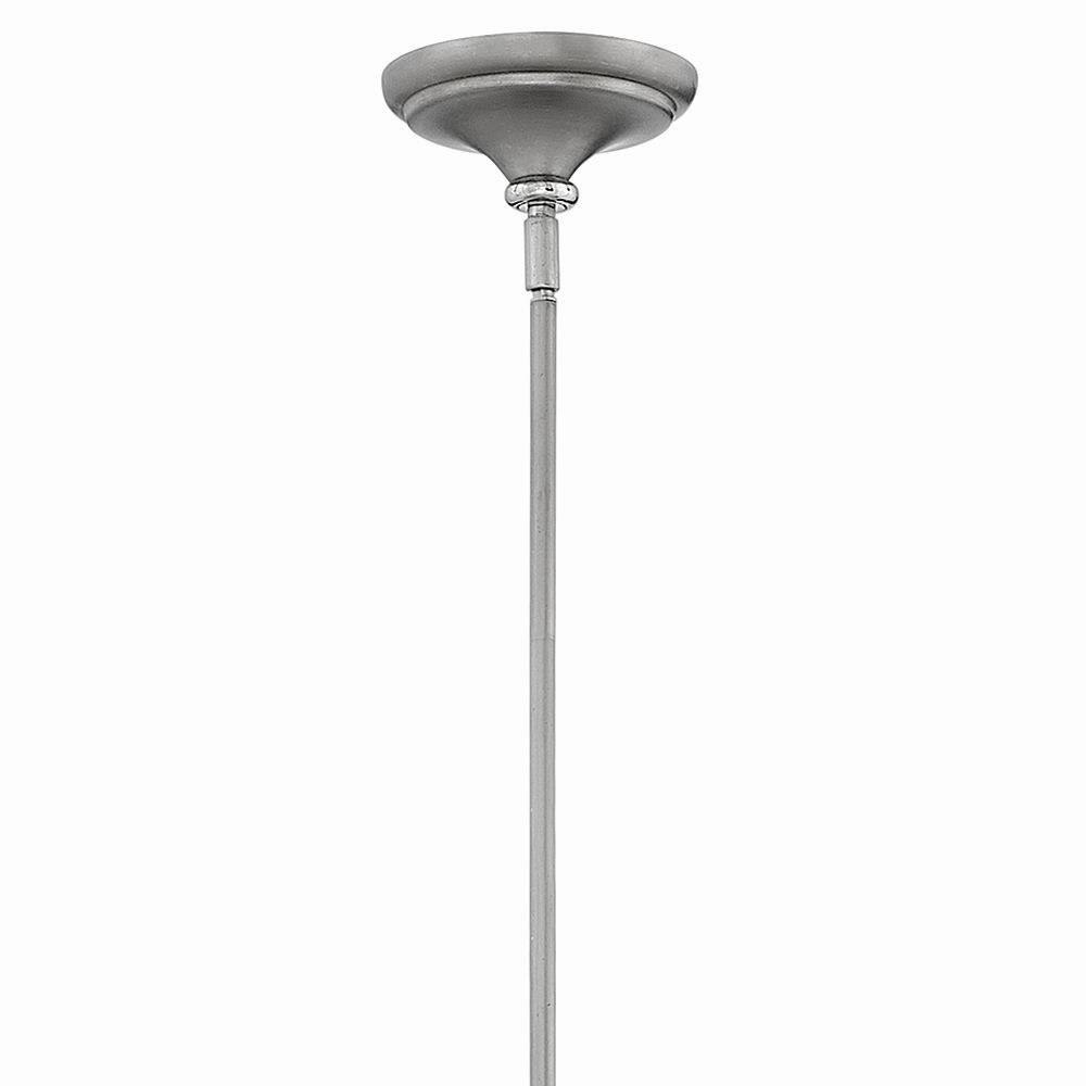 Lampe Hinkley Lighting 6038EN, tige de 30,5 cm (12"), finition nickel anglais