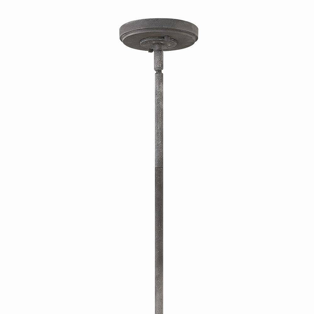 Lampe Hinkley Lighting 6067DZ, tige de 30,5 cm (12 po), modèle 6067 en zinc vieilli