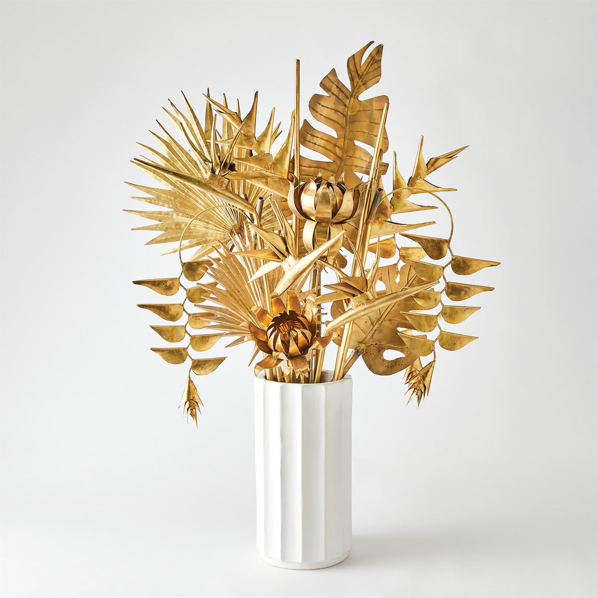 Feuille de bananier en laiton