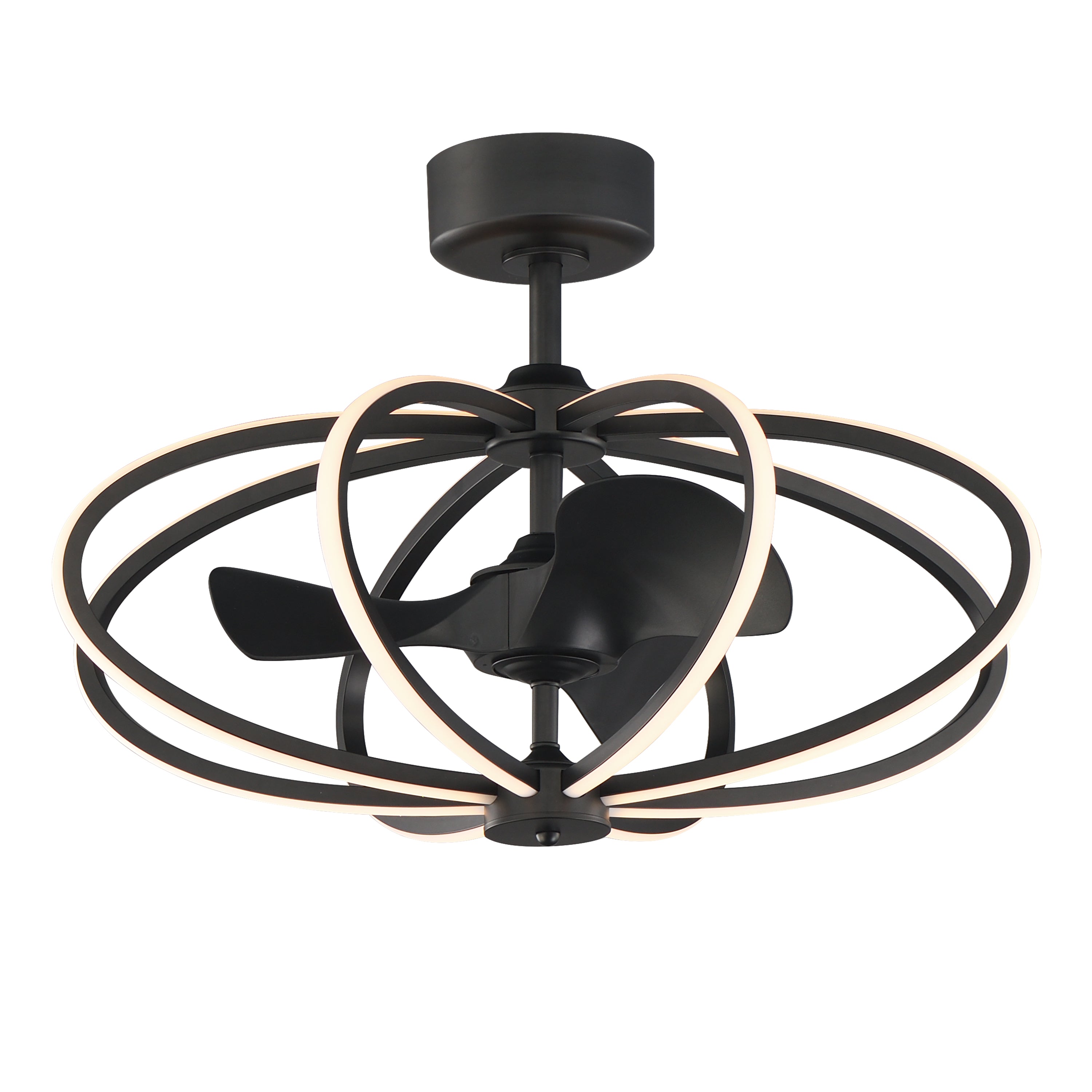 Maxim Lighting 61005BK Solstice WiFi-enabled LED Fandelight in Black