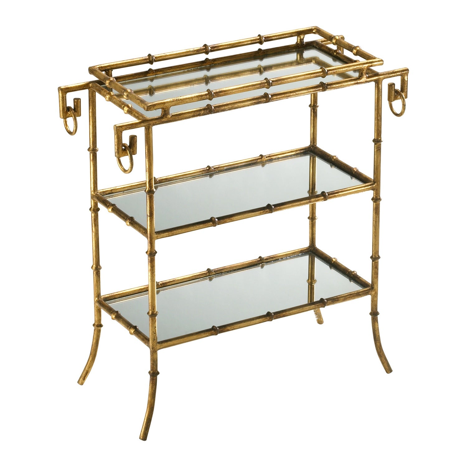 Cyan Canada - 04208 - Tray Table - Bamboo - Gold