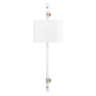 Hudson Valley Lighting 6122-PN Wertham Wall Sconce in Polished Nickel
