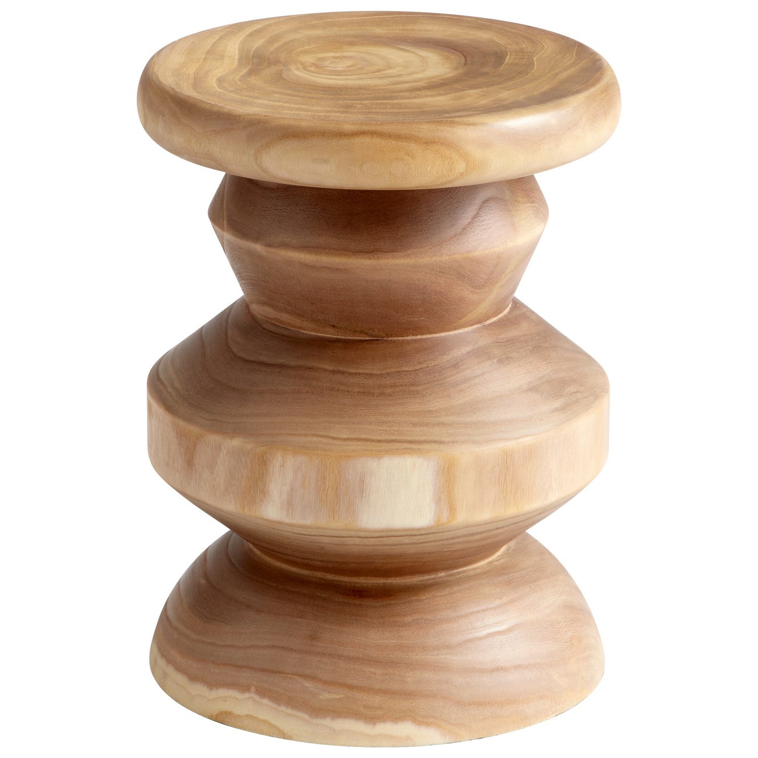 Cyan Canada - 05984 - Stool - Summer Swirl - Walnut