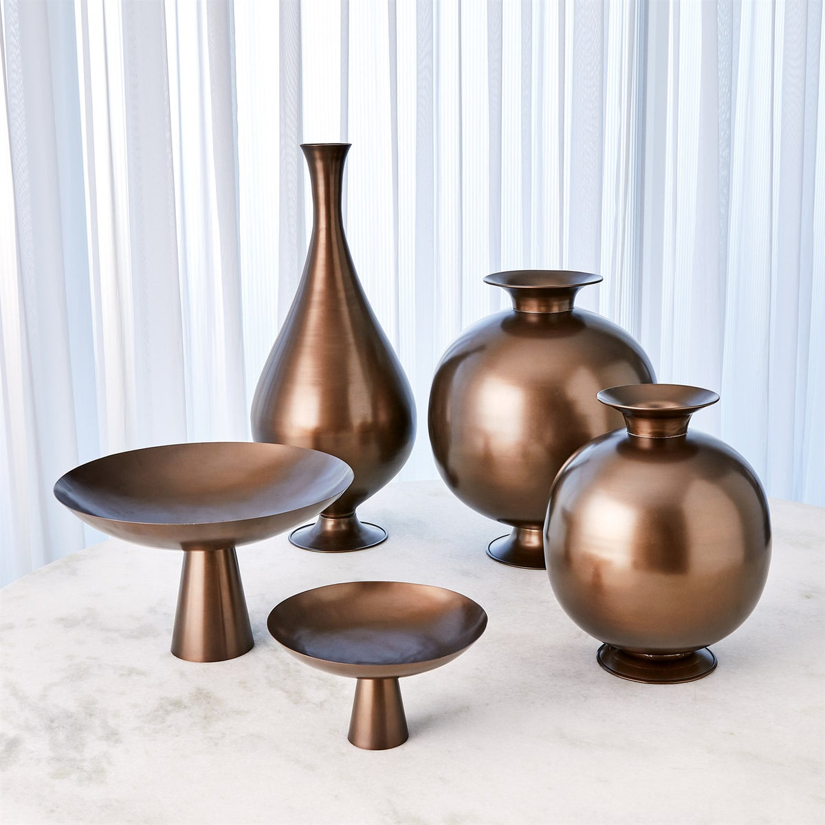 Bronzino Vases