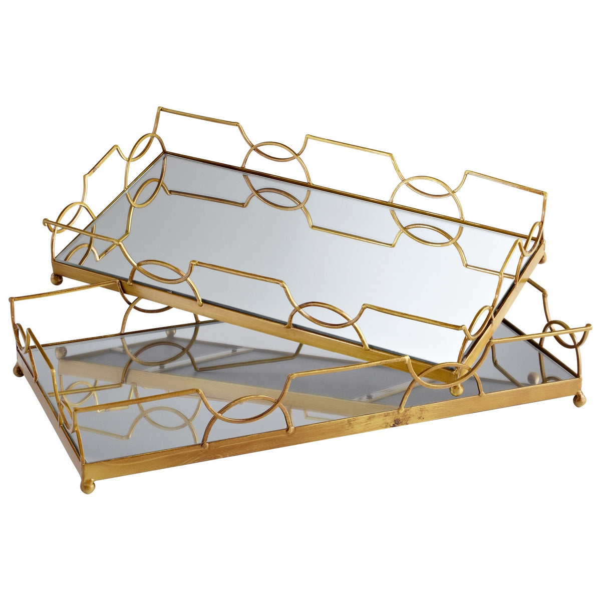 Cyan Canada - 06218 - Tray - Nephrites - Antique Gold
