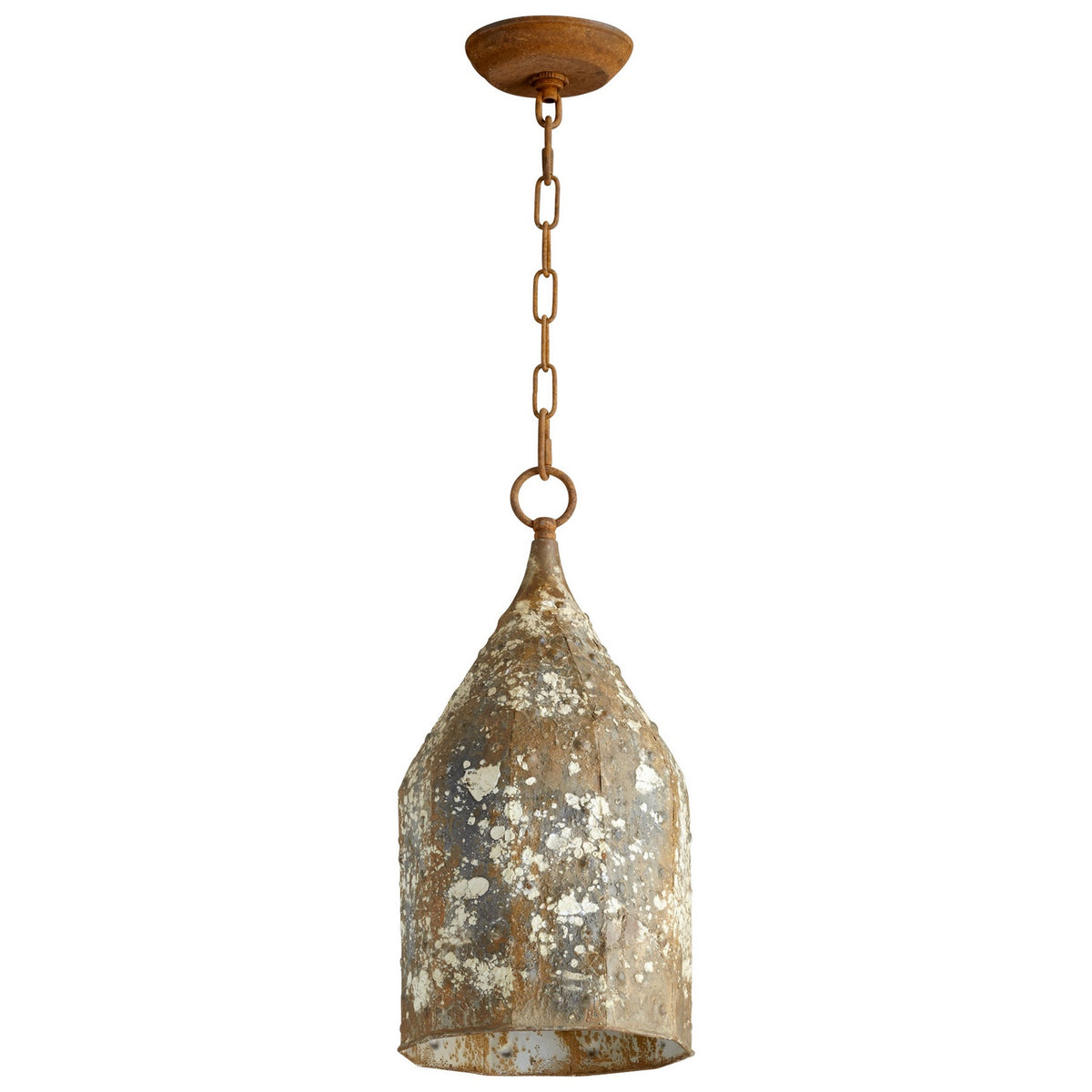 Cyan Canada - 06258 - Une lumière Suspension - Collier - Rustique