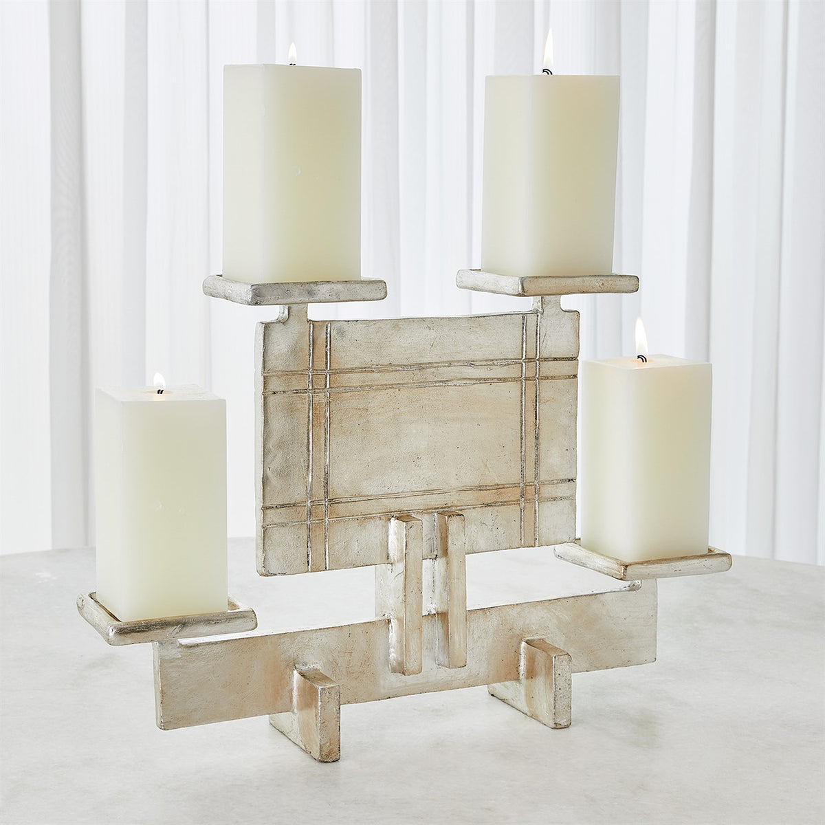 Industrial Era Candleholder