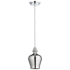 Cyan Canada - 06485 - Une lumière Suspension - Calista - Chrome