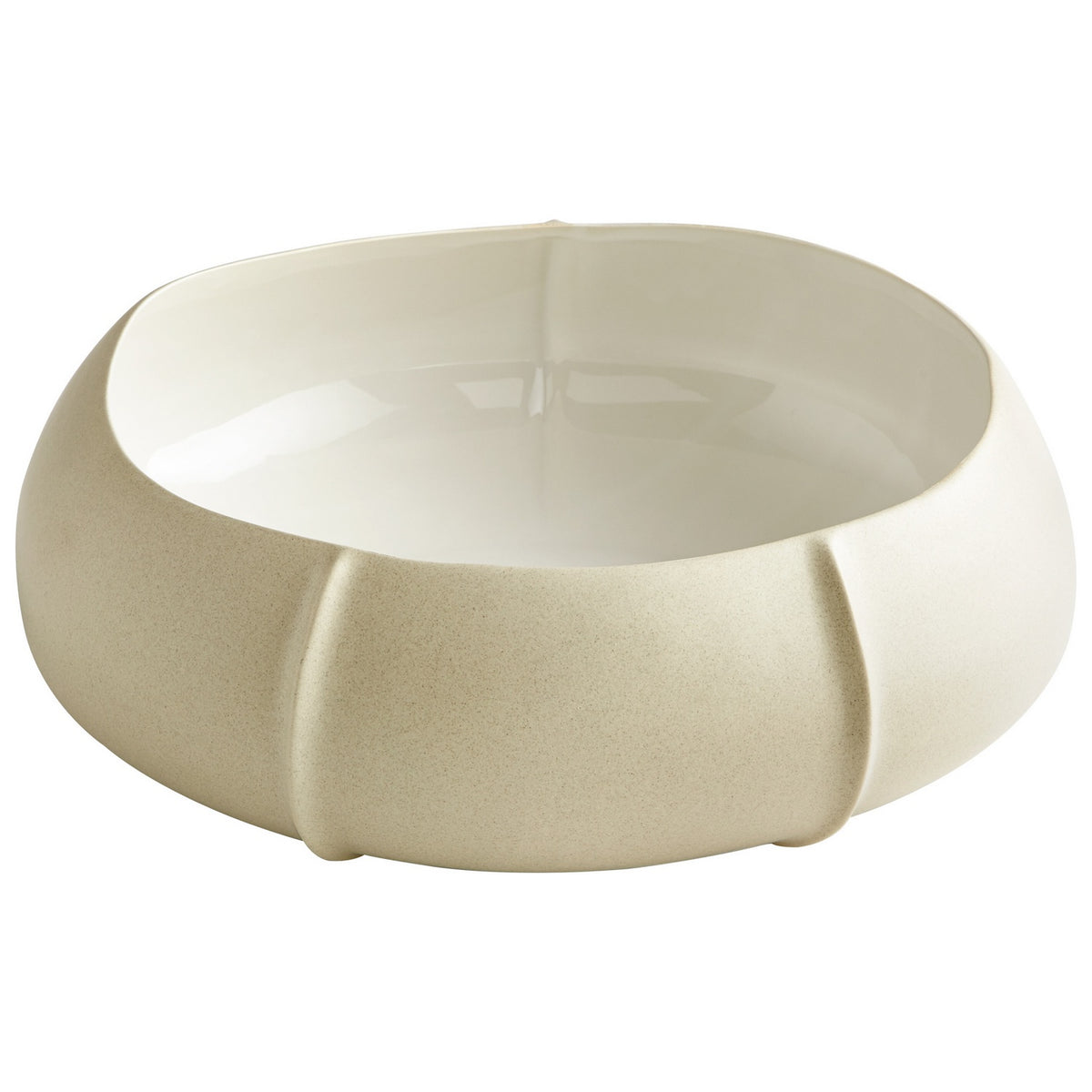Cyan Canada - 06885 - Bowl - Cotton - Gloss White